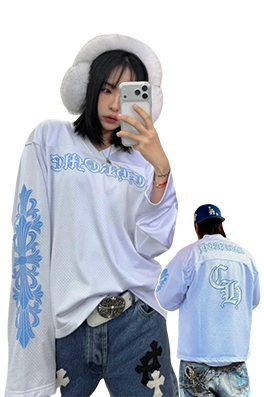 【クロムハーツタイプ】メンズ レディース 長袖Tシャツ aat22051