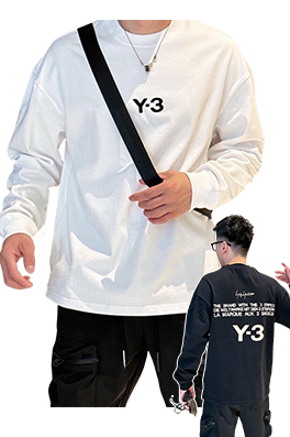 【ヨウジヤマモトタイプ】メンズ レディース 長袖Tシャツ   aat22081