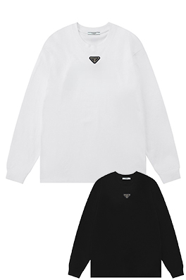 【プラダタイプ】メンズ レディース 長袖Tシャツ   aat22092