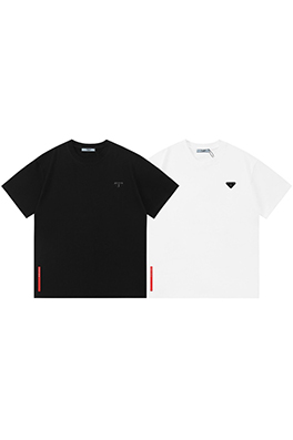 【プラダタイプ】メンズ レディース 半袖Tシャツ   aat22093