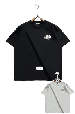 【モンクレールタイプ】メンズ レディース 半袖Tシャツ   aat22157
