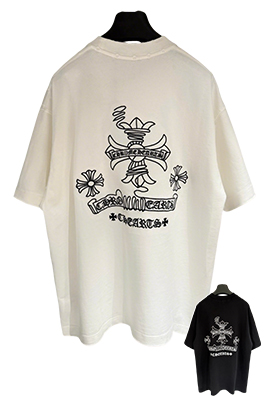 【クロムハーツタイプ】メンズ レディース 半袖Tシャツ aat22269