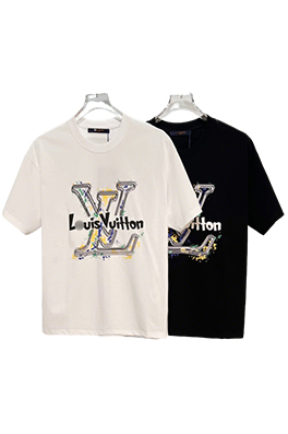 【ヴィトンタイプ】メンズ レディース 半袖Tシャツ aat22290