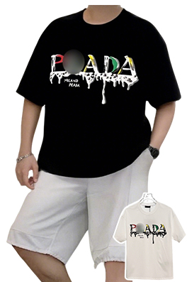 【プラダタイプ】メンズ レディース 半袖Tシャツ aat22291