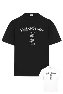 【サンローランタイプ】メンズ レディース 半袖Tシャツ aat22300