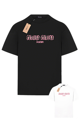 【ミュウミュウタイプ】メンズ レディース 半袖Tシャツ aat22302