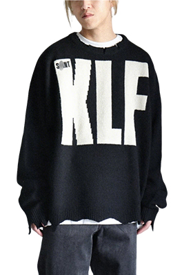 【セント マイケル】×【THE KLF FLF】メンズ レディース ニット　セーター aat22325