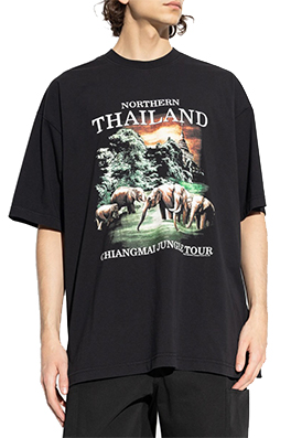 【ヴェトモン】メンズ レディース 半袖Tシャツ aat22333