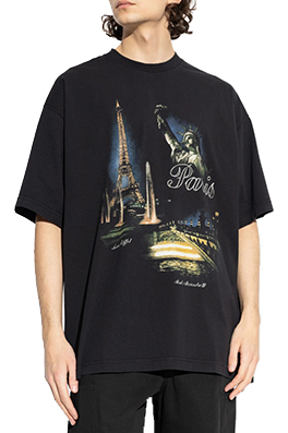 【ヴェトモン】メンズ レディース 半袖Tシャツ aat22334
