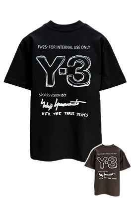 【ヨウジヤマモトタイプ】メンズ レディース 半袖Tシャツ aat22335