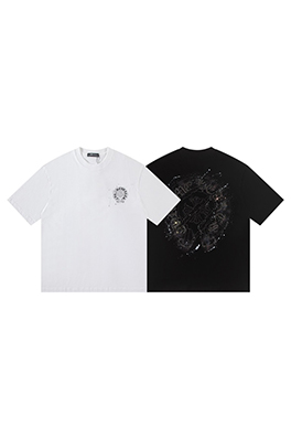【クロムハーツタイプ】メンズ レディース 半袖Tシャツ aat22338