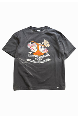 【セント マイケル】×【ネイバーフッド】メンズ レディース 半袖Tシャツ aat22386