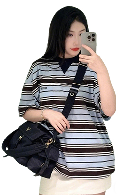 【プラダタイプ】メンズ レディース 半袖Tシャツ aat22430