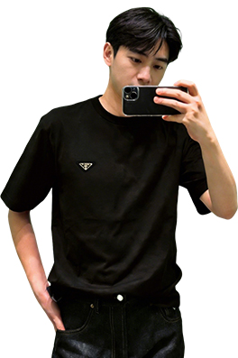 【プラダタイプ】メンズ レディース 半袖Tシャツ aat22435