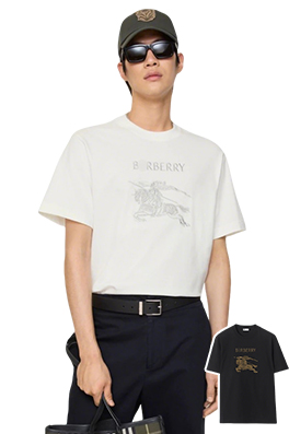 【バーバリータイプ】メンズ レディース 半袖Tシャツ  aat22493