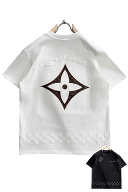 【ヴィトンタイプ】メンズ レディース 半袖Tシャツ  aat22515