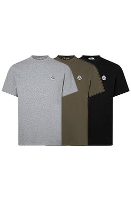 【モンクレールタイプ】メンズ レディース 半袖Tシャツ  aat22523