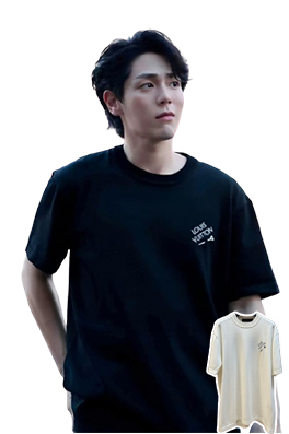 【ヴィトンタイプ】メンズ レディース　ニット 半袖Tシャツ aat22589