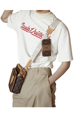 【ヴィトンタイプ】メンズ レディース 半袖Tシャツ aat22590