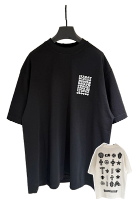 【クロムハーツタイプ】メンズ レディース 半袖Tシャツ aat22621