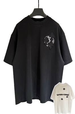【クロムハーツタイプ】メンズ レディース 半袖Tシャツ aat22622