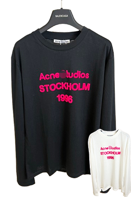 【アクネ ストゥディオ ズ】メンズ レディース 長袖 Tシャツ aat22642
