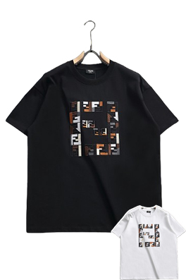 【フェンディタイプ】メンズ レディース 半袖Tシャツ aat22651