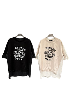 【PROJECT G/R】メンズ レディース 半袖Tシャツ aat22660