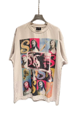 【セント マイケル】メンズ レディース 半袖Tシャツ aat22662