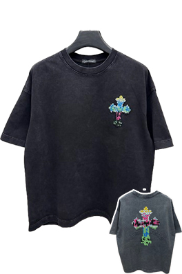 【クロムハーツタイプ】メンズ レディース 半袖Tシャツ aat22669
