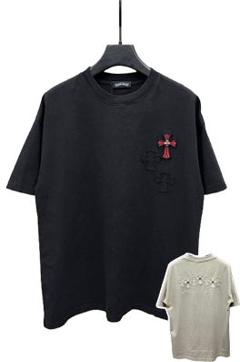 【クロムハーツタイプ】メンズ レディース 半袖Tシャツ aat22673