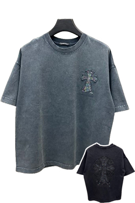 【クロムハーツタイプ】メンズ レディース 半袖Tシャツ aat22676