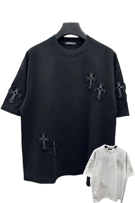 【クロムハーツタイプ】メンズ レディース 半袖Tシャツ aat22677