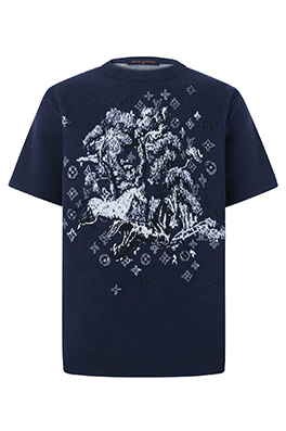 【ヴィトンタイプ】メンズ レディース 半袖Tシャツ aat22685