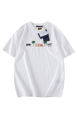 【ヴィトンタイプ】メンズ レディース 半袖Tシャツ aat22697