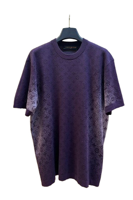 【ヴィトンタイプ】メンズ レディース ニット半袖Tシャツ aat22738