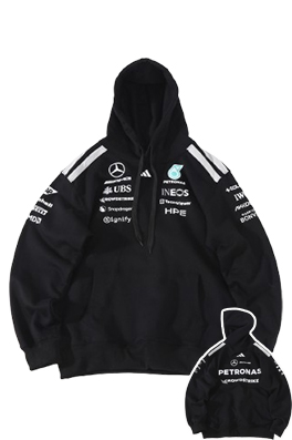 【アディダスタイプ】×【MERCDES-AMG】フード Tシャツ パーカー  aat22832