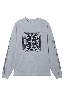 【ヴェトモン】メンズ レディース 長袖 Tシャツ  aat22838