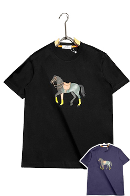 【エルメスタイプ】メンズ レディース 半袖Tシャツ  aat22848