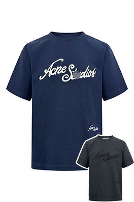 【アクネ ストゥディオ ズ】メンズ レディース 半袖Tシャツ  aat22856