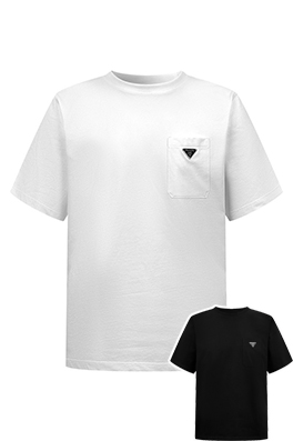【プラダタイプ】メンズ レディース 半袖Tシャツ  aat22870