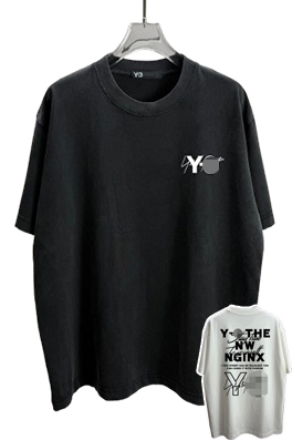 【ヨウジヤマモトタイプ】×【ステューシー】メンズ レディース 半袖Tシャツ  aat22873