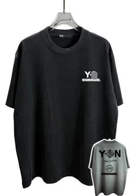 【ヨウジヤマモトタイプ】×【ステューシー】メンズ レディース 半袖Tシャツ  aat22874
