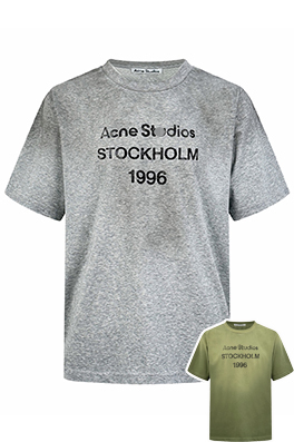 【アクネ ストゥディオ ズ】メンズ レディース 半袖Tシャツ  aat22886
