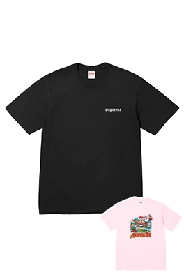 【シュプリームタイプ】メンズ レディース 半袖Tシャツ  aat22912