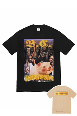 【シュプリームタイプ】×【BERNADETTE CORPORATION】メンズ レディース 半袖Tシャツ  aat22915