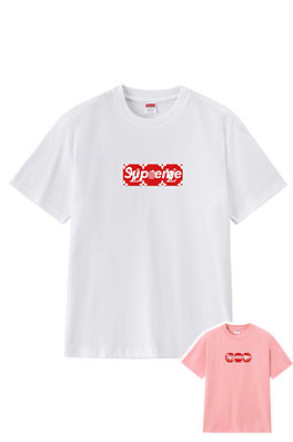 【シュプリームタイプ】×【ヴィトンタイプ】メンズ レディース 半袖Tシャツ  aat22926