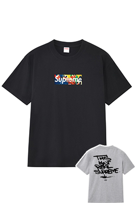 【シュプリームタイプ】×【OLAOLU SLAWN】メンズ レディース 半袖Tシャツ  aat22932