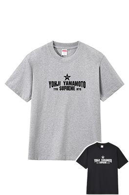 【シュプリームタイプ】×【ヨウジヤマモト】メンズ レディース 半袖Tシャツ  aat22943