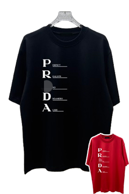 【プラダタイプ】メンズ レディース 半袖Tシャツ  aat23017